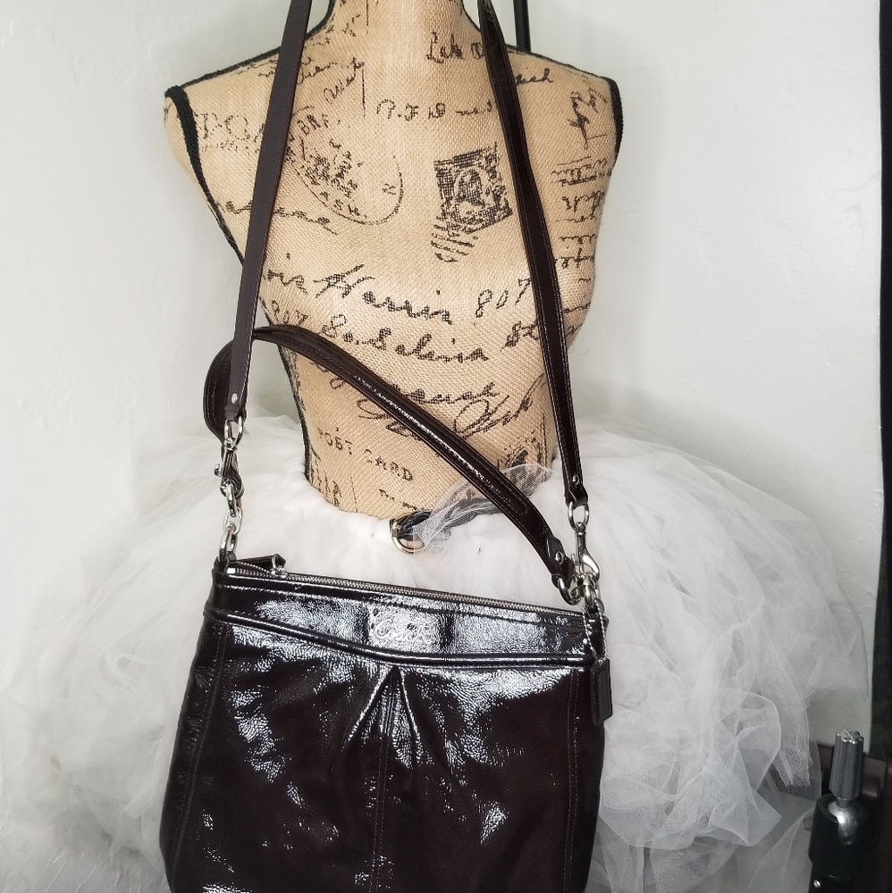 Coach patent crossbody